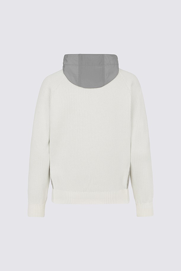 지포어-MEN APPAREL-QUARTER ZIP HOODIE SWEATER(MEN)				 					 					