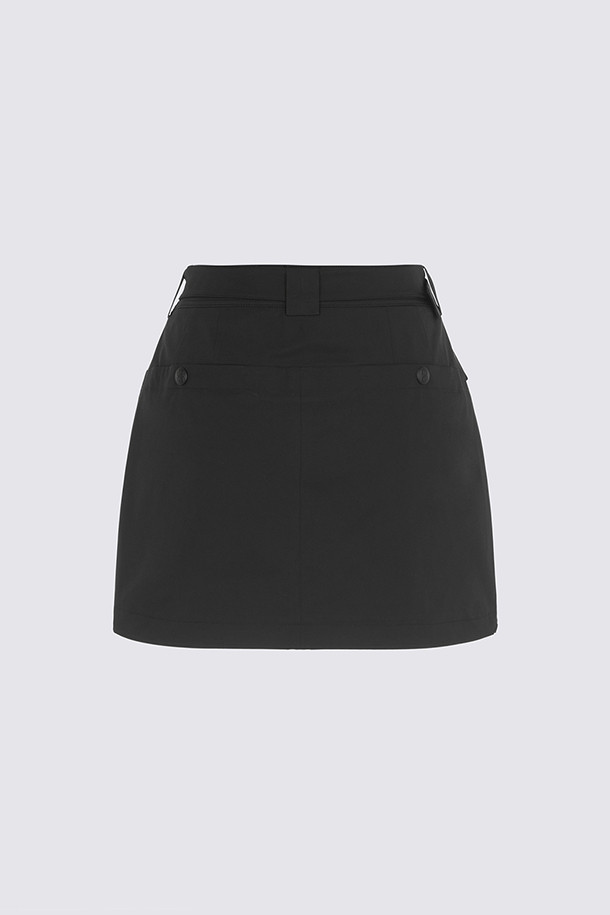 지포어-WOMEN APPAREL-LAYERED WRAP SKIRT(WOMEN)