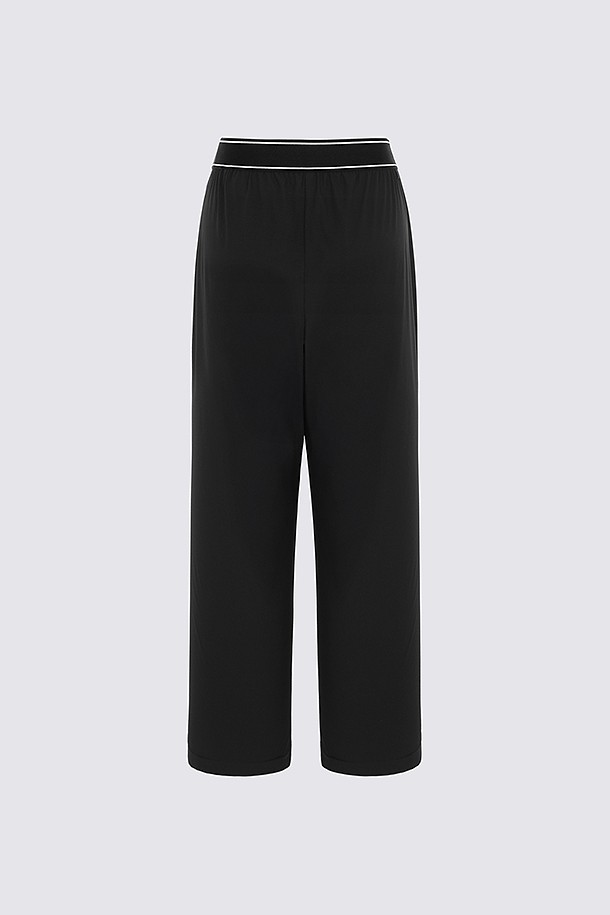지포어-WOMEN APPAREL-ELASTIC WAIST WIDE LEG PANT(WOMEN)