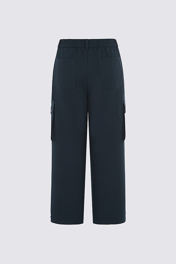 지포어-WOMEN APPAREL-STRETCH WOVEN WIDE LEG PANT(WOMEN)