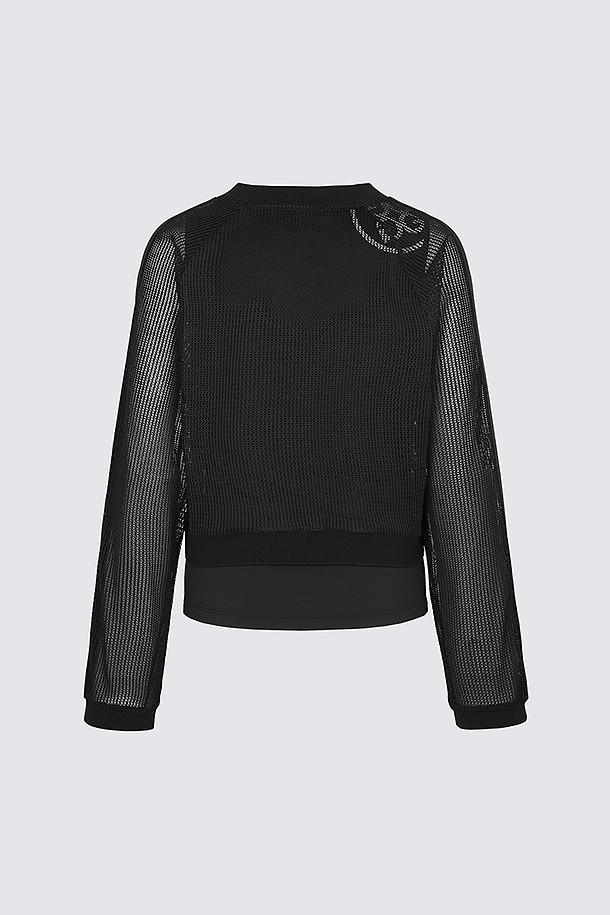 지포어-WOMEN APPAREL-MESH LAYERED T-SHIRT(WOMEN)