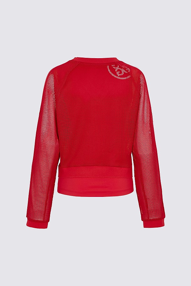지포어-WOMEN APPAREL-MESH LAYERED T-SHIRT(WOMEN)
