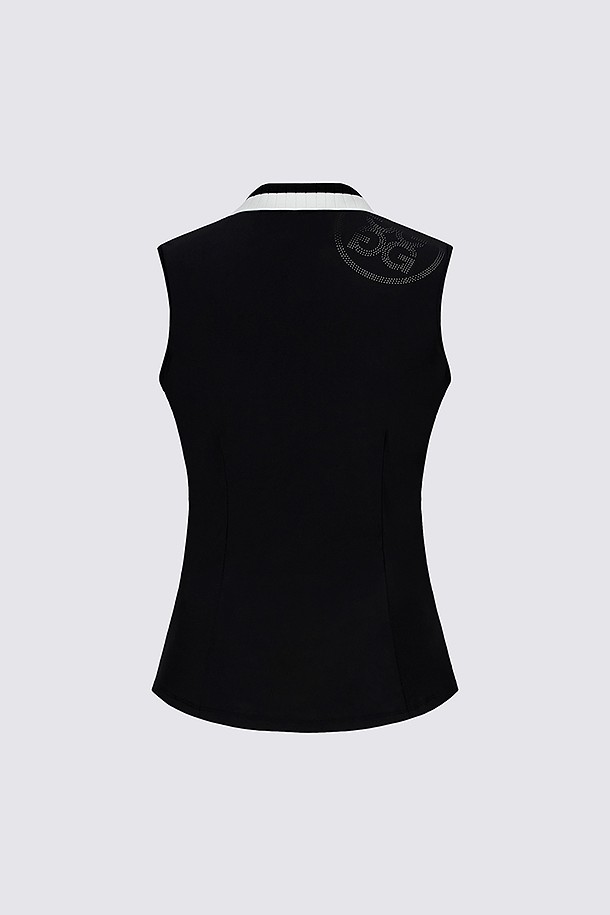 지포어-WOMEN APPAREL-SLEEVELESS POLO(WOMEN)					 					 					