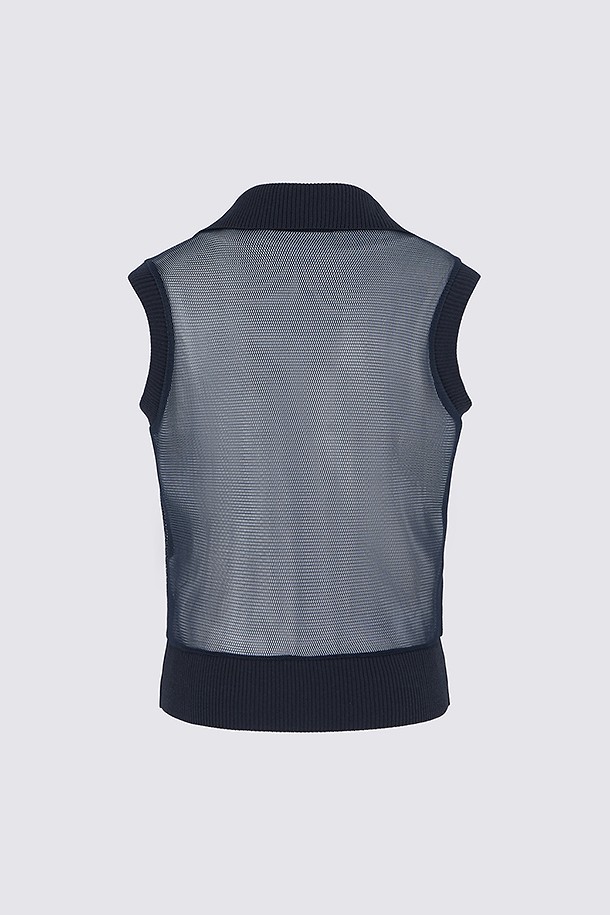 지포어-WOMEN APPAREL-MESH VEST(WOMEN)					 					 					