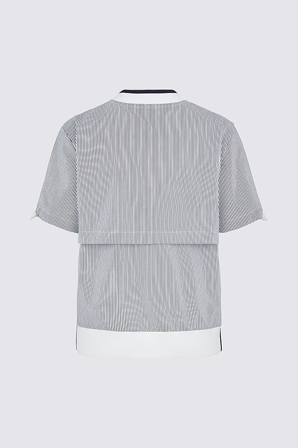 지포어-WOMEN APPAREL-SEERSUCKER PULLOVER(WOMEN)					 					 					