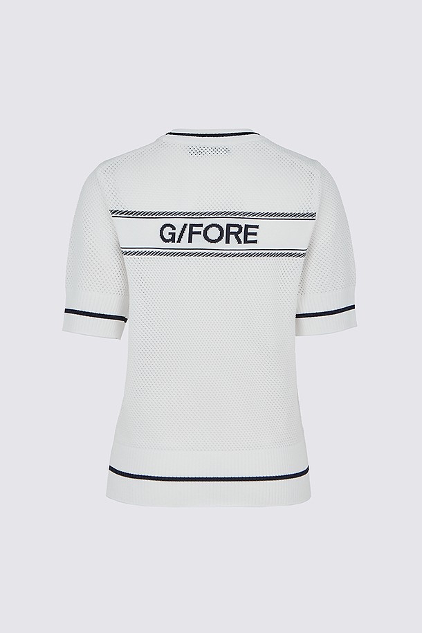 지포어-WOMEN APPAREL-MESH CREWNECK SWEATER(WOMEN)