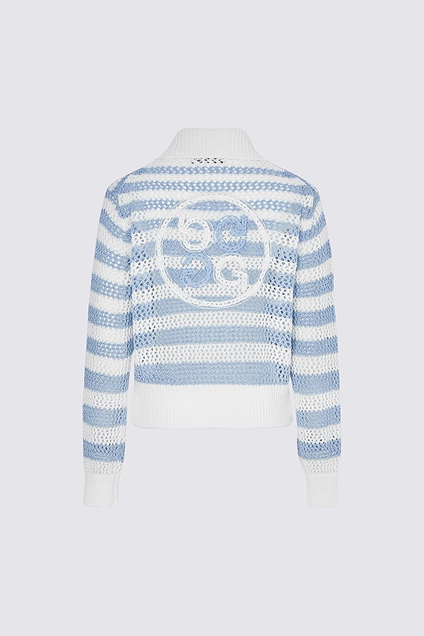 지포어-WOMEN APPAREL-MESH FULL-ZIP SWEATER(WOMEN)