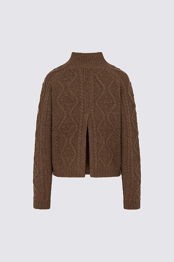 지포어-WOMEN APPAREL-CABLE KNIT PULLOVER (SLEEVELESS SET)(WOMEN)					 					 					