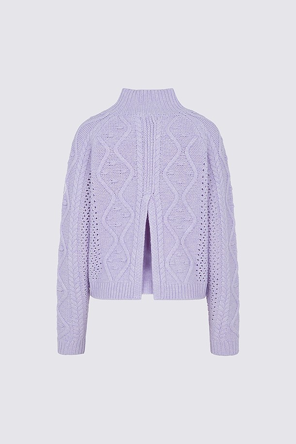 지포어-WOMEN APPAREL-CABLE KNIT PULLOVER (SLEEVELESS SET)(WOMEN)					 					 					