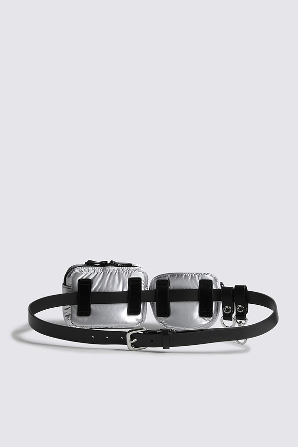 지포어-WOMEN ACCESSORIES-GLOSSY BELT POUCH(WOMEN)