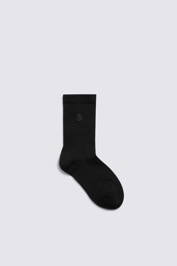 지포어-WOMEN ACCESSORIES-SOLID CREW SOCK(WOMEN)