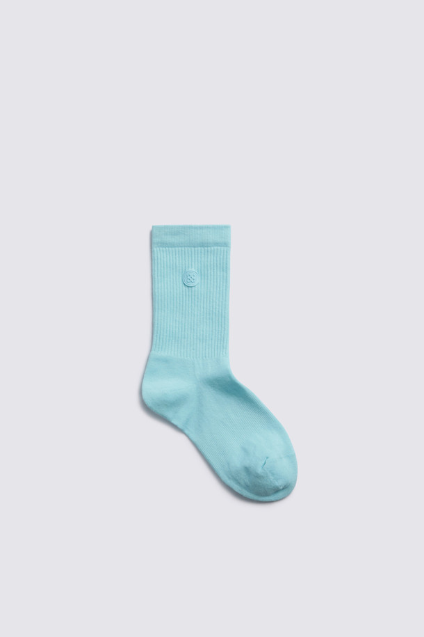 지포어-WOMEN ACCESSORIES-SOLID CREW SOCK(WOMEN)