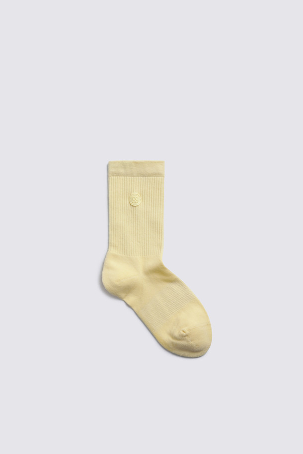 지포어-WOMEN ACCESSORIES-SOLID CREW SOCK(WOMEN)