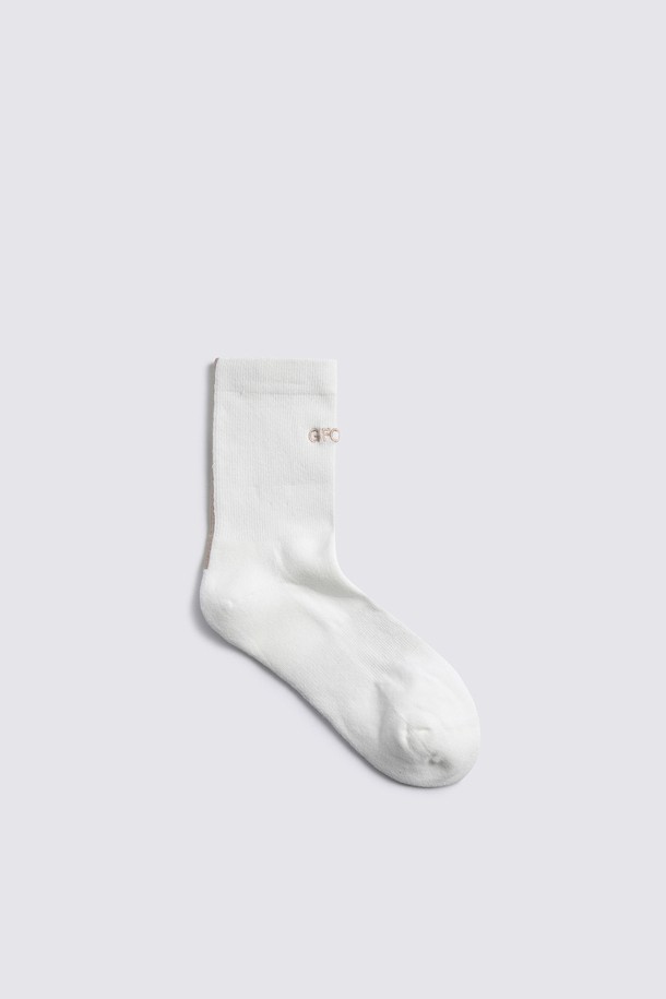 지포어-WOMEN ACCESSORIES-STRIPE MIDDLE SOCK(WOMEN)