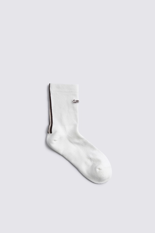 지포어-WOMEN ACCESSORIES-STRIPE MIDDLE SOCK(WOMEN)