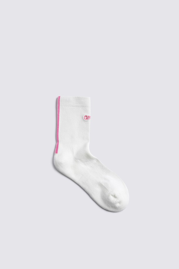 지포어-WOMEN ACCESSORIES-STRIPE MIDDLE SOCK(WOMEN)