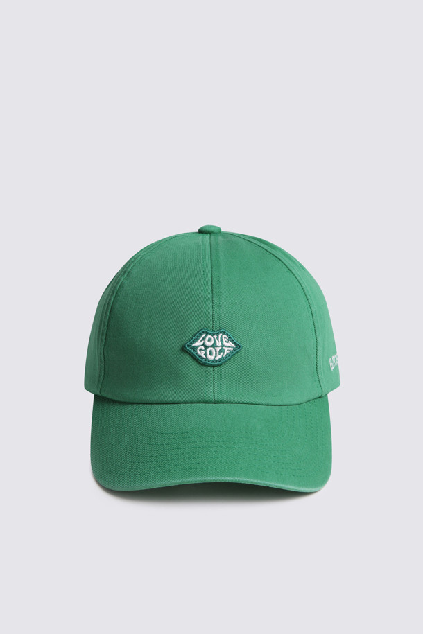 지포어-WOMEN ACCESSORIES-LOVE GOLF LOW PROFILE HAT COLOR LABEL HAT(WOMEN)