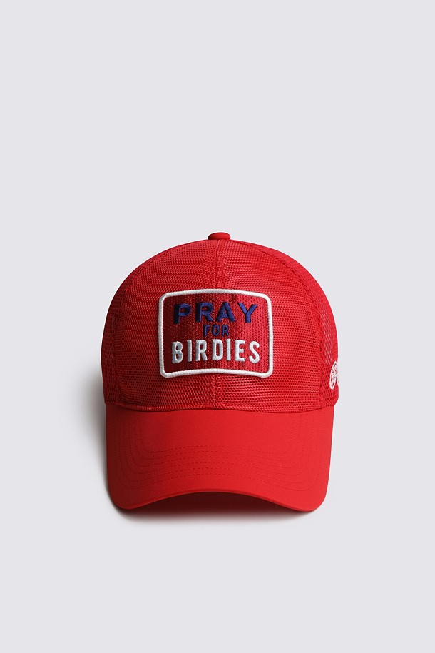 지포어-WOMEN ACCESSORIES-PRAY FOR BIRDIES MESH CAP(WOMEN)					 					 					