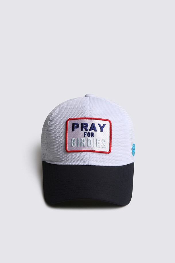 지포어-WOMEN ACCESSORIES-PRAY FOR BIRDIES MESH CAP(WOMEN)					 					 					