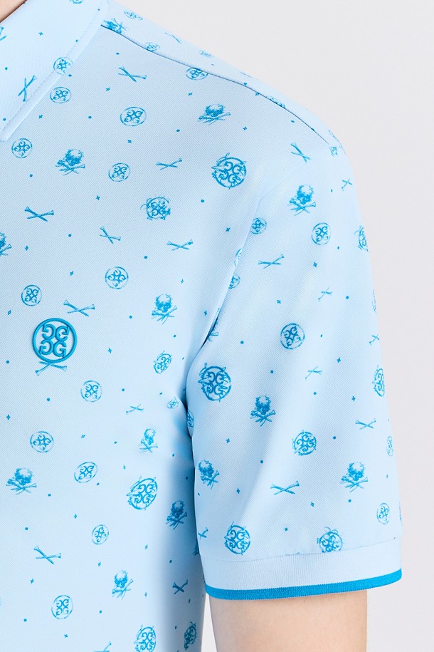 지포어-MEN APPAREL-FULL PATTERN PIQUÉ (MEN)				 					 					