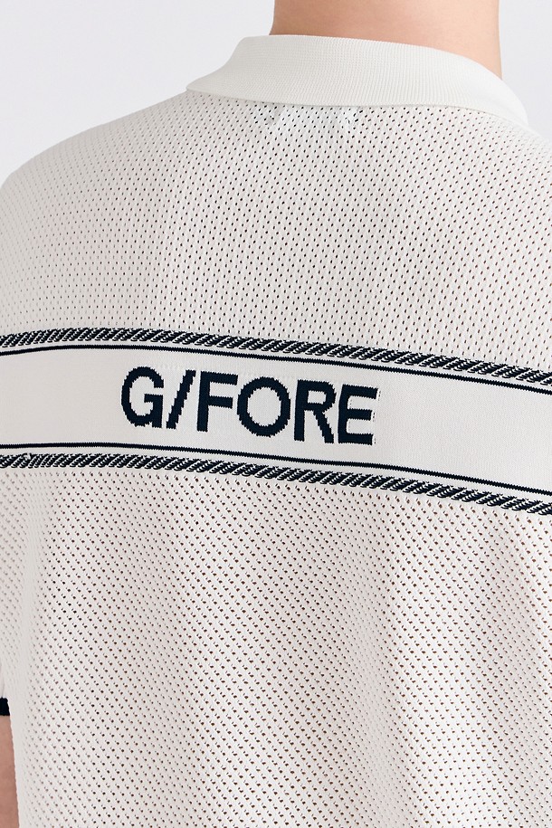 지포어-MEN APPAREL-CROCHET POLO SWEATER(MEN)					 					 					