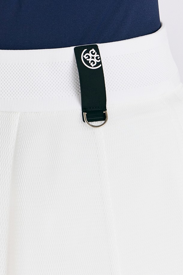 지포어-WOMEN APPAREL-MESH FLARED SKORT(WOMEN)