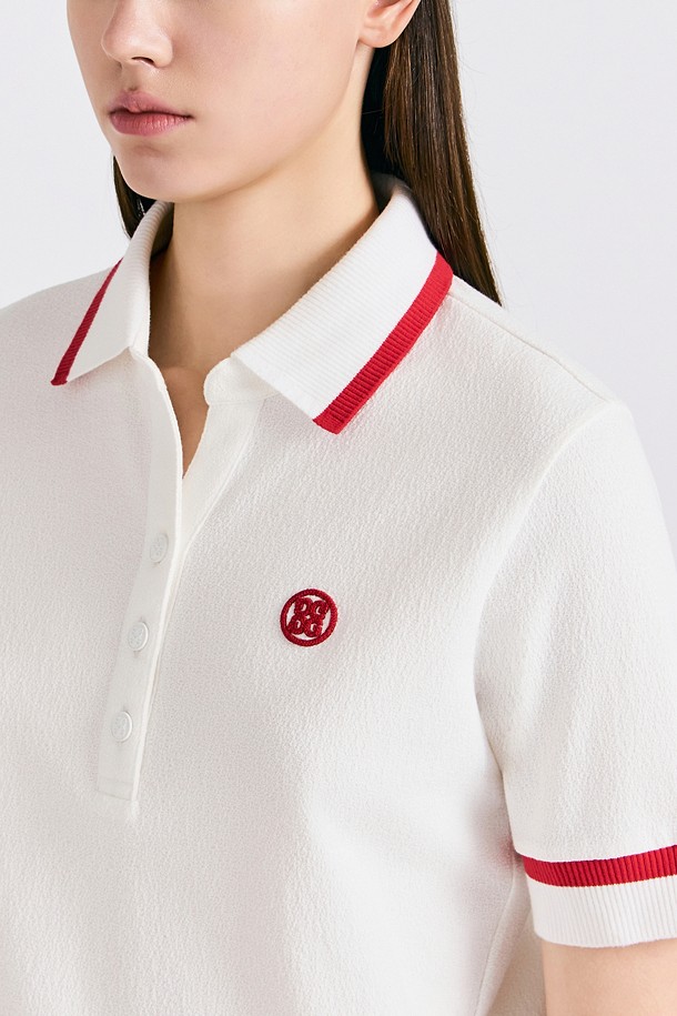 지포어-WOMEN APPAREL-SUMMER OPEN POLO T-SHIRT(WOMEN)