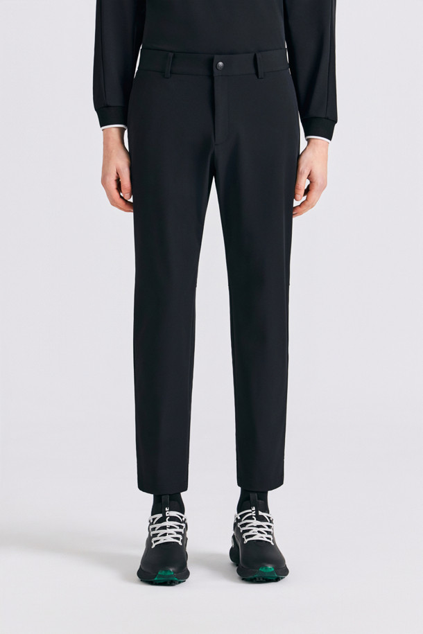 WOVEN SET-UP JOGGER PANT(MEN)_BLACK-a
