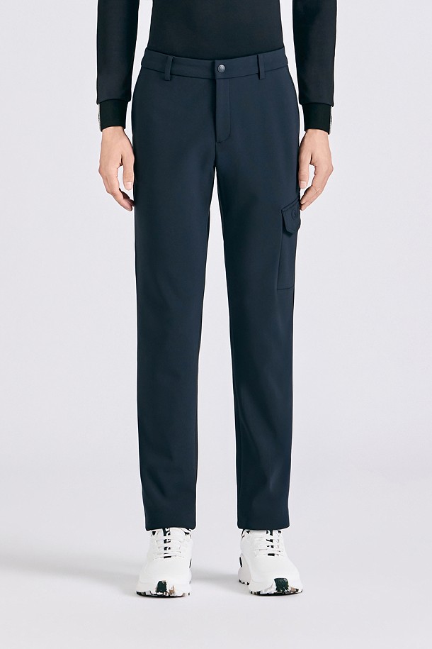 BONDED PANT (MEN)_NAVY-a