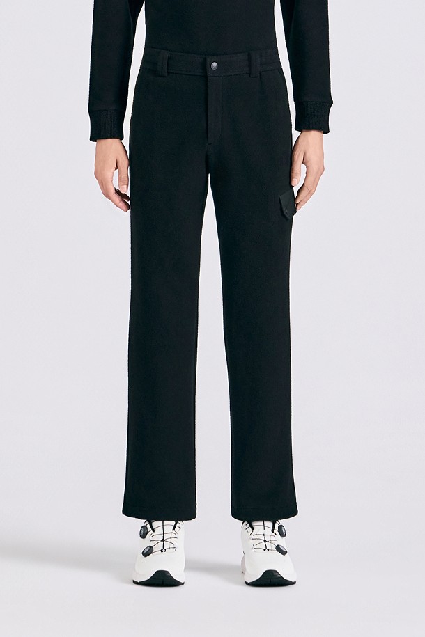 SWEAT SET-UP PANT (MEN)_BLACK-a