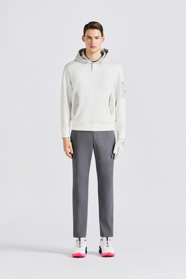 TECH HOODIE (MEN)				 					 					_WHITE-a