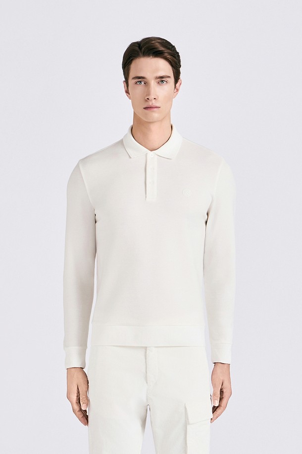 SOFT WINTER POLO (MEN)_IVORY-a