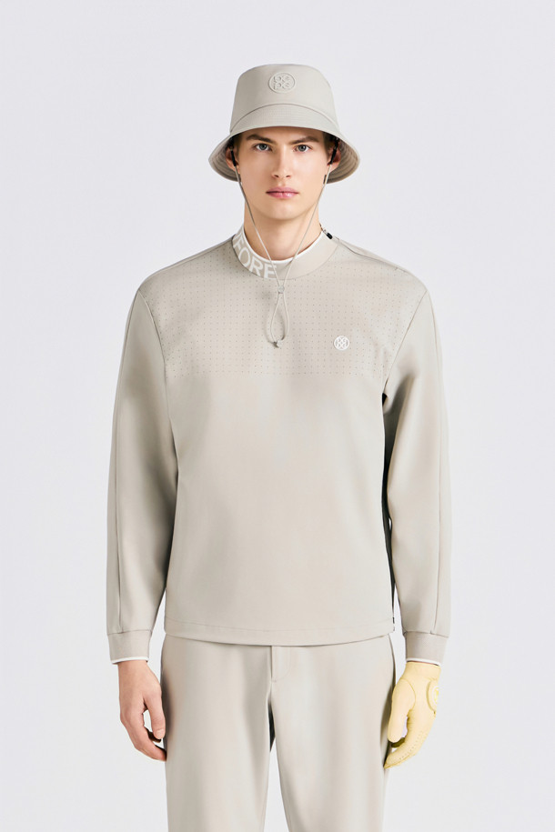 BREATHABLE WOVEN PULLOVER(MEN)_GREY-a