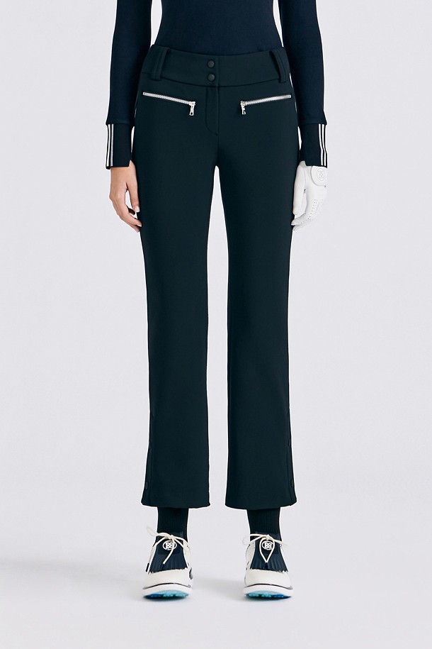 SOFTSHELL BOOTCUT PANT(WOMEN)					 					 					_BLACK-a