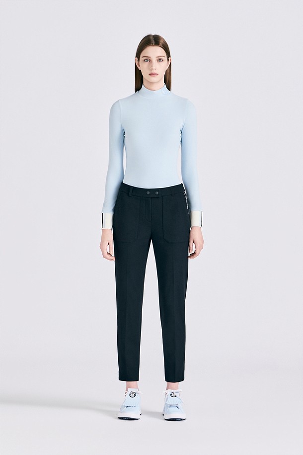 AR MOCKNECK BASE LAYER (WOMEN)_BLUE-a
