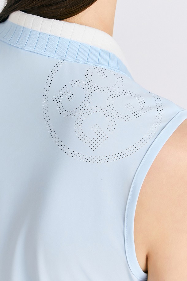 지포어-WOMEN APPAREL-SLEEVELESS POLO(WOMEN)					 					 					