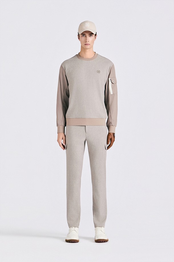 지포어-MEN APPAREL-TECH WOOL PULLOVER (MEN)