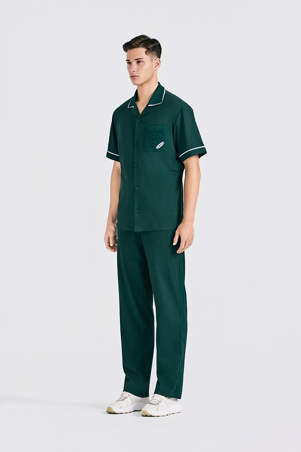 지포어-MEN APPAREL-EMBROIDERED SHIRKET(MEN)