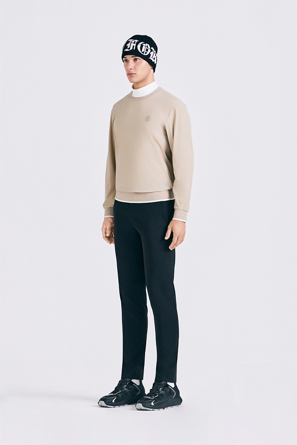 지포어-MEN APPAREL-KNIT HYBRID PULLOVER(MEN)					 					 					