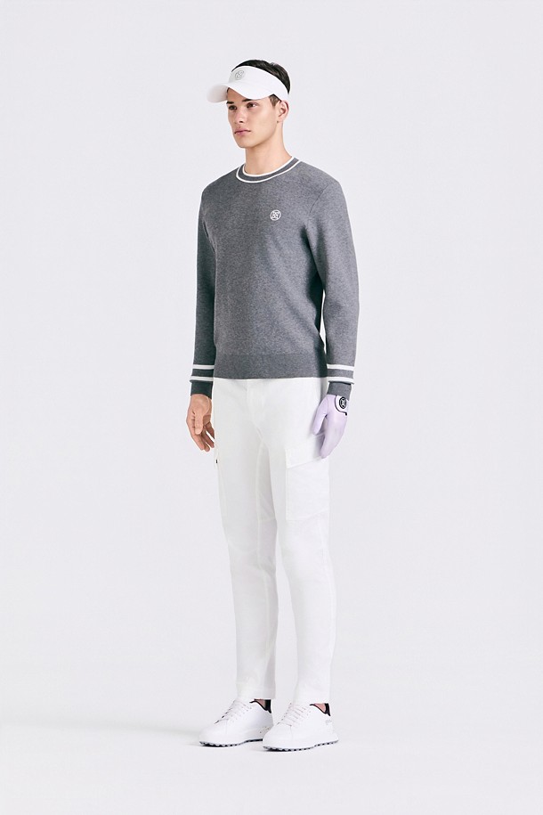지포어-MEN APPAREL-CREWNECK SWEATER(MEN)					 					 					