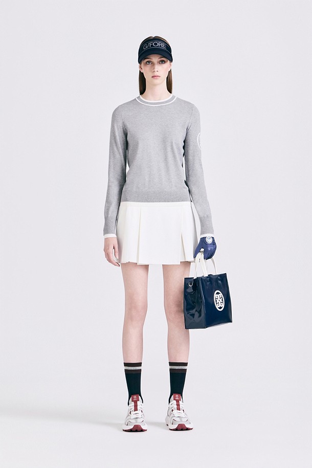 지포어-WOMEN APPAREL-ELASTIC WAIST SKORT(WOMEN)					 					 					
