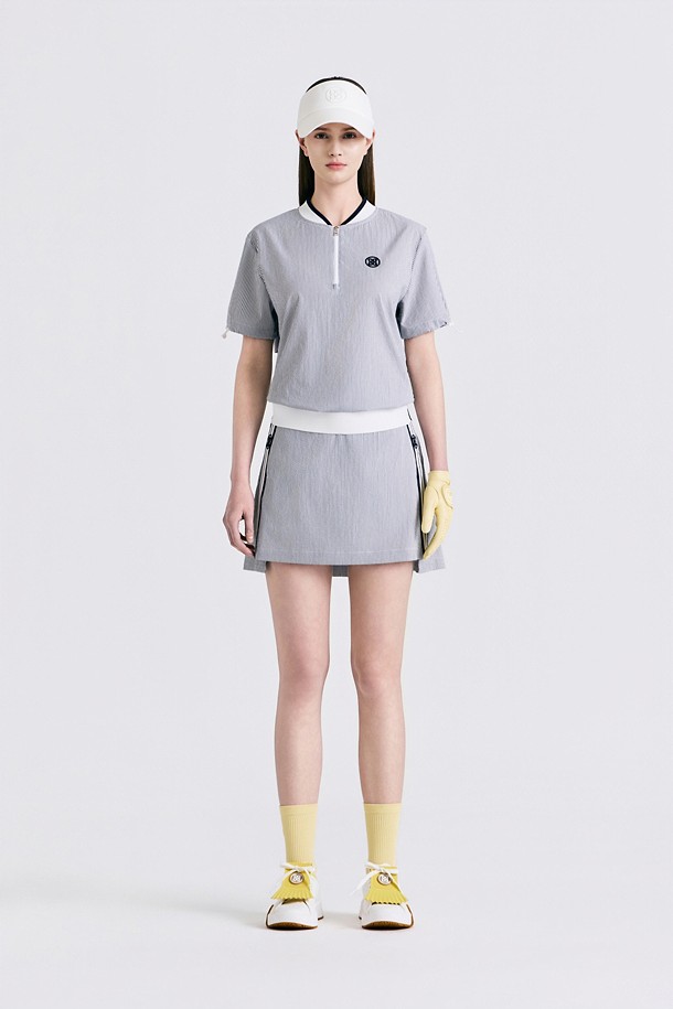 지포어-WOMEN APPAREL-SEERSUCKER SKORT(WOMEN)					 					 					