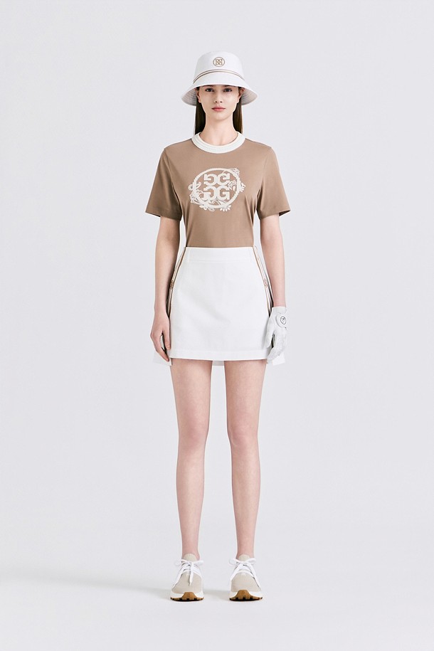 지포어-WOMEN APPAREL-SEERSUCKER SKORT(WOMEN)					 					 					
