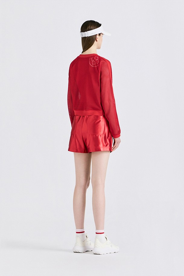 지포어-WOMEN APPAREL-MESH LAYERED T-SHIRT(WOMEN)