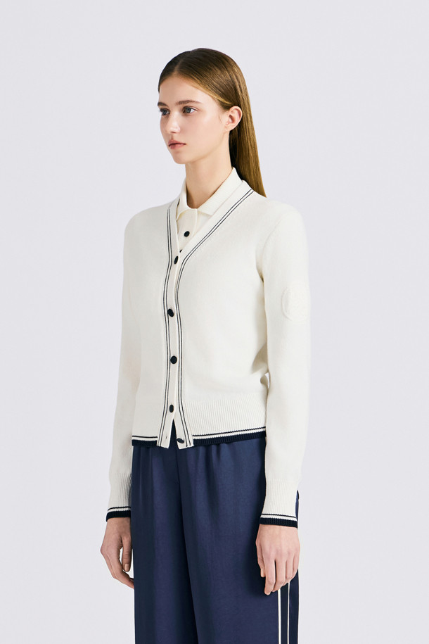 지포어-WOMEN APPAREL-WOOL-BLENDED CARDIGAN(WOMEN)