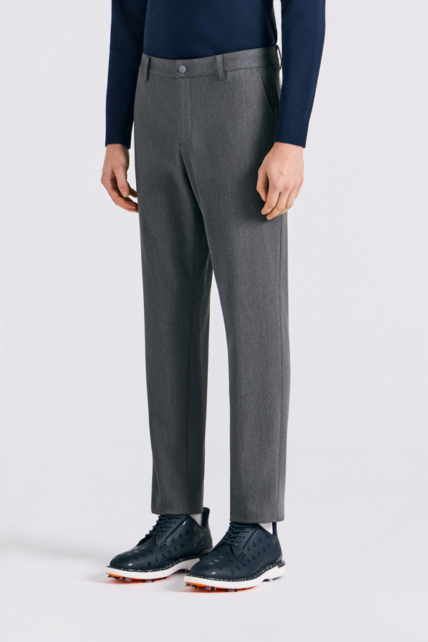 지포어-MEN APPAREL-SLIM TAPERED FIT JERSEY PANT (MEN)					 					 								