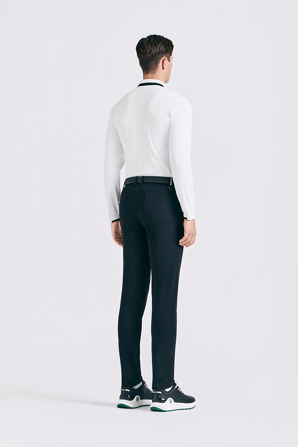 지포어-MEN APPAREL-SOLID LONGSLEEVE POLO(MEN)