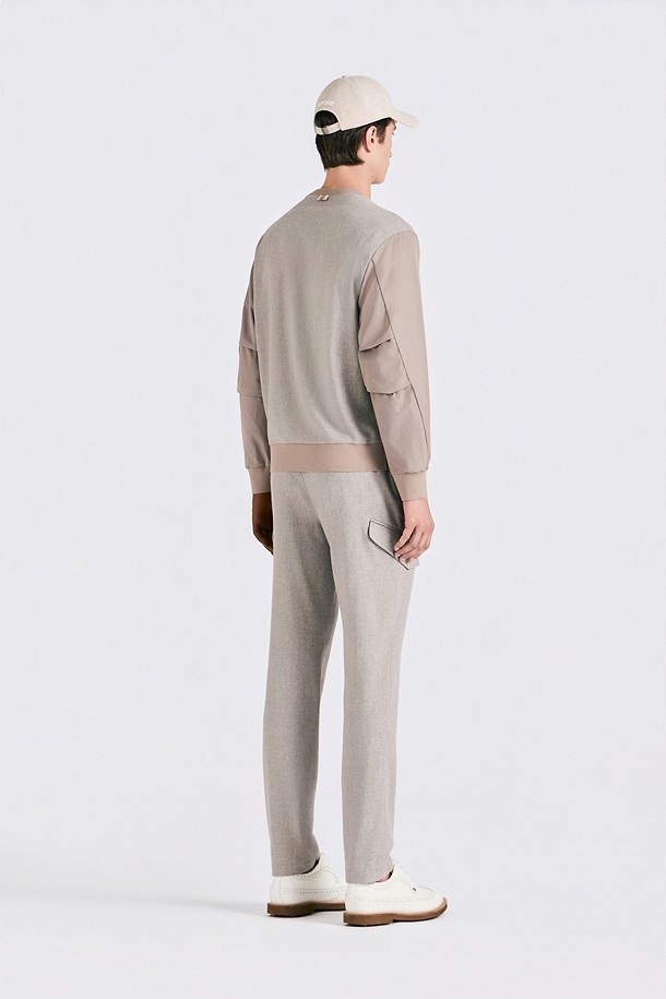 지포어-MEN APPAREL-TECH WOOL PULLOVER (MEN)