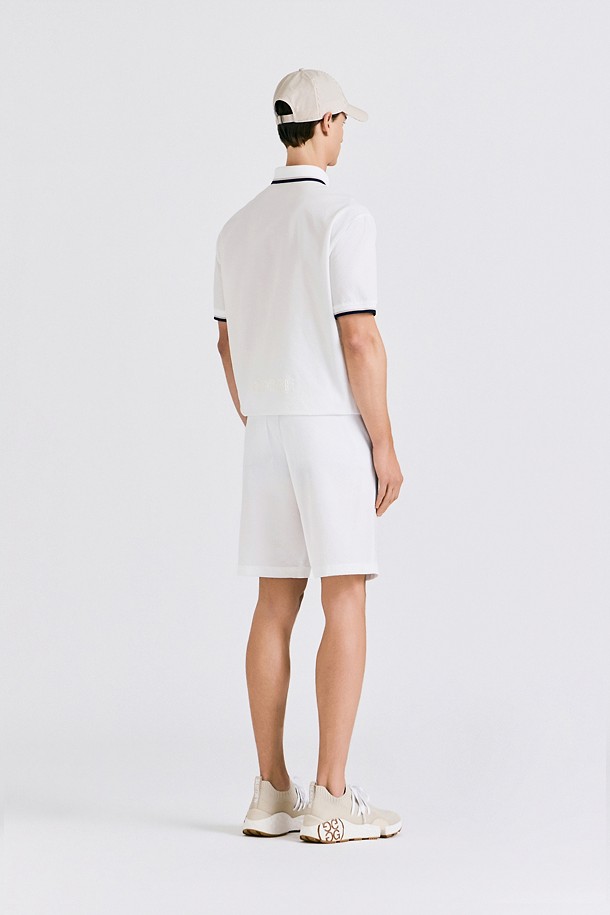 지포어-MEN APPAREL-WOVEN SEERSUCKER POLO(MEN)					 					 					