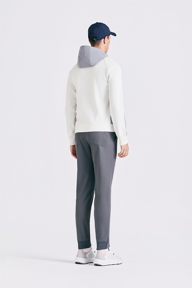 지포어-MEN APPAREL-QUARTER ZIP HOODIE SWEATER(MEN)				 					 					